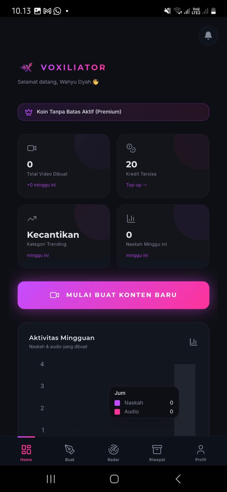 Voxiliator Mobile